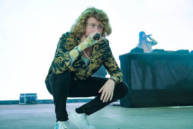 June 17, 2023, Manchester, Tennessee, United States: Yung Gravy performs during Day 3 of the 2023 Bonnaroo Music & Arts Festival on June 17, 2023 in Manchester, Tennessee. Manchester United States - ZUMAs181 20230617_zea_s181_084 Copyright: xDarrenxEaglesx