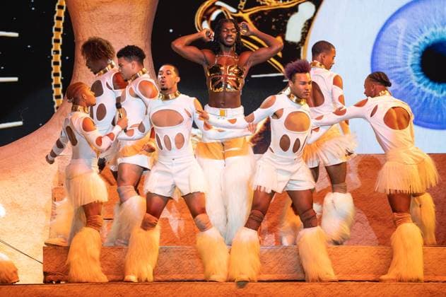 June 17, 2023, Manchester, Tennessee, United States: Lil Nas X performs during Day 3 of the 2023 Bonnaroo Music & Arts Festival on June 17, 2023 in Manchester, Tennessee. Manchester United States - ZUMAs181 20230617_zea_s181_131 Copyright: xDarrenxEaglesx