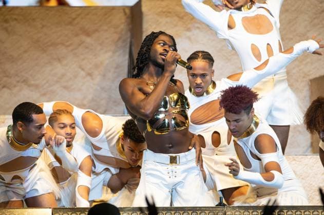 June 17, 2023, Manchester, Tennessee, United States: Lil Nas X performs during Day 3 of the 2023 Bonnaroo Music & Arts Festival on June 17, 2023 in Manchester, Tennessee. Manchester United States - ZUMAs181 20230617_zea_s181_134 Copyright: xDarrenxEaglesx