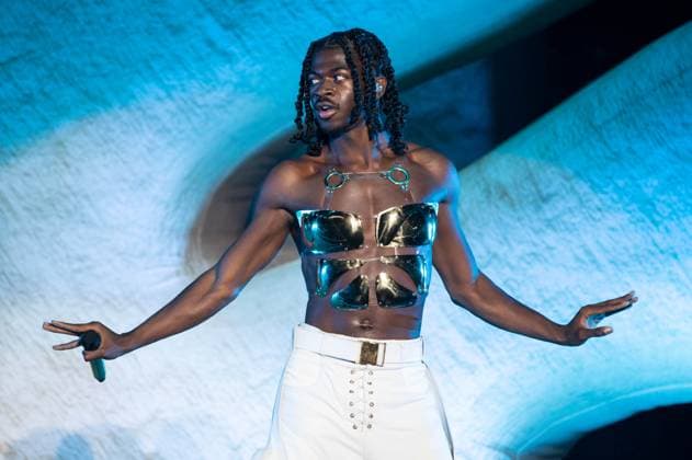 June 17, 2023, Manchester, Tennessee, United States: Lil Nas X performs during Day 3 of the 2023 Bonnaroo Music & Arts Festival on June 17, 2023 in Manchester, Tennessee. Manchester United States - ZUMAs181 20230617_zea_s181_148 Copyright: xDarrenxEaglesx