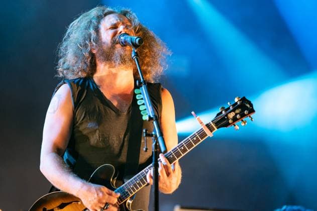 June 18, 2023, Manchester, Tennessee, United States: Jim James from My Morning Jacket performs during Day 3 of the 2023 Bonnaroo Music & Arts Festival on June 17, 2023 in Manchester, Tennessee. Manchester United States - ZUMAs181 20230618_zea_s181_009 Copyright: xDarrenxEaglesx