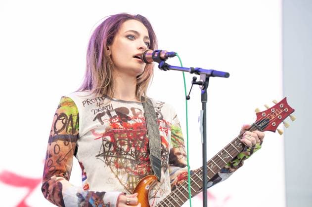 June 18, 2023, Manchester, Tennessee, United States: Paris Jackson performs during Day 4 of the 2023 Bonnaroo Music & Arts Festival on June 18, 2023 in Manchester, Tennessee. Manchester United States - ZUMAs181 20230618_zea_s181_026 Copyright: xDarrenxEaglesx