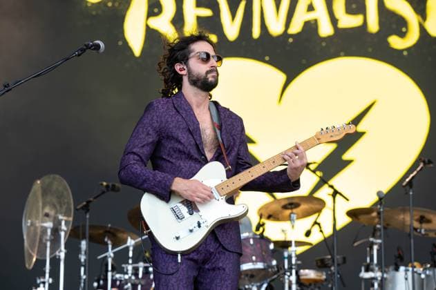 June 18, 2023, Manchester, Tennessee, United States: Zack Feinberg and The Revivalists perform on Day 4 of the 2023 Bonnaroo Music & Arts Festival on June 18, 2023 in Manchester, Tennessee. .Photo: imageSPACE Manchester United States - ZUMAs181 20230618_zea_s181_078 Copyright: xDarrenxEaglesx