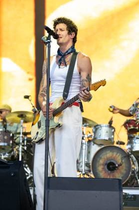 June 18, 2023, Manchester, Tennessee, United States: David Shaw and The Revivalists perform on Day 4 of the 2023 Bonnaroo Music & Arts Festival on June 18, 2023 in Manchester, Tennessee. Manchester United States - ZUMAs181 20230618_zea_s181_099 Copyright: xDarrenxEaglesx