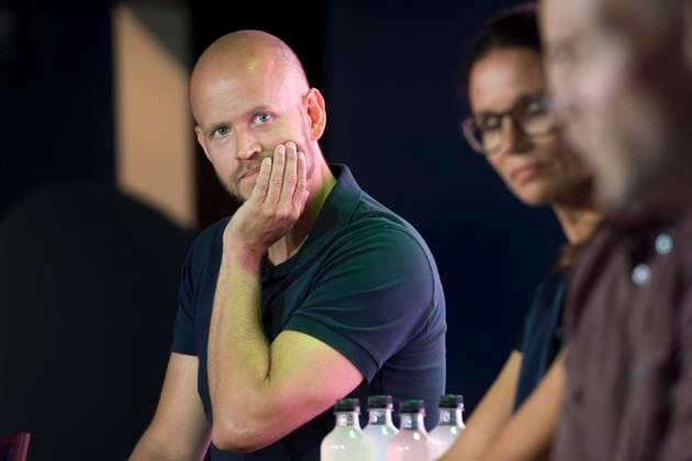 STOCKHOLM 2018-08-15 Daniel Ek, co-founder of Spotify, is presenting the companyÂ’s new office in Stockholm, Sweden on Wednesday Stockholm Sweden x10060x *** STOCKHOLM 2018 08 15 Daniel Ek, co founder of Spotify, is presenting the companys new office in Stockholm, Sweden on Wednesday Stockholm Sweden x10060x  Copyright: xHenrikxMontgomery TTx NEW SPOTIFY OFFICE