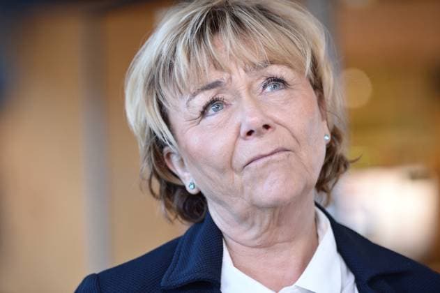 STOCKHOLM 20180924 Beatrice Ask (M) intervjuas i Riksdagen i Stockholm. Oenigheten är total inför talmansvalet i riksdagen. En langdragen procedur är att vänta som i värsta fall inte är färdig förrän sent pa kvällen. STOCKHOLM SVERIGE x11610x *** STOCKHOLM 20180924 Beatrice Ask M is interviewed in the Riksdag in Stockholm There is total disagreement about the election of the Speaker of the Riksdag A lengthy procedure is to be expected which in the worst case will not be completed until late in the evening STOCKHOLM SWEDEN x11610x  Copyright: xStinaxStjernkvist TTx RIKSDAGENS UPPROP