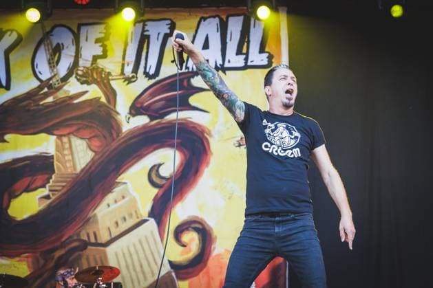 Sick of It All live Copenhell 2023, Copenhagen, Denmark Copenhagen, Denmark. 14th, June 2023. The American hardcore punk band Sick of It All performs a live concert during the Danish heavy metal festival Copenhell 2023 in Copenhagen. Here vocalist Lou Koller is seen live on stage. Copenhagen Denmark  Copyright: xGonzalesxPhoto PeterxTroestx