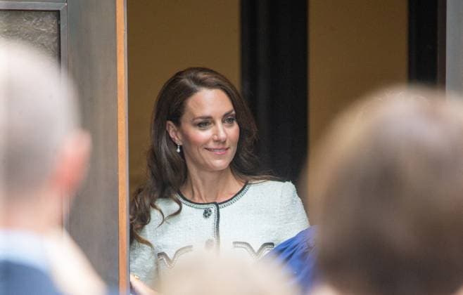 June 20, 2023, London, England, United Kingdom: CATHERINE, Princess of Wales is seen arriving at The National Portrait Gallery fo the reopening ceremony. London United Kingdom - ZUMAs262 20230620_zip_s262_027 Copyright: xTayfunxSalcix