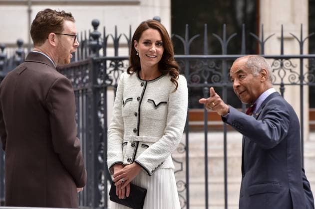 June 20, 2023, London, England, United Kingdom: CATHERINE, Princess of Wales, reopens the National Portrait Gallery after being closed for 3 years. London United Kingdom - ZUMAk172 20230620_zip_k172_012 Copyright: xThomasxKrychx