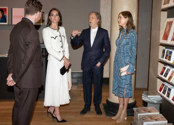 Princess of Wales reopens the National Portrait Gallery Catherine, Princess of Wales, Patron of the National Portrait Gallery, meets Paul McCartney and Nancy Shevell as she reopens the Gallery following an extensive three-year refurbishment programme in London, UK, on 20 June 2023., Credit:Paul Grover Avalon UK, London  Copyright: xPaulxGroverx xAvalonx 0784393801