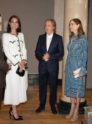 Princess of Wales reopens the National Portrait Gallery Catherine, Princess of Wales, Patron of the National Portrait Gallery, meets Paul McCartney and Nancy Shevell as she reopens the Gallery following an extensive three-year refurbishment programme in London, UK, on 20 June 2023., Credit:Paul Grover Avalon UK, London  Copyright: xPaulxGroverx xAvalonx 0784393882