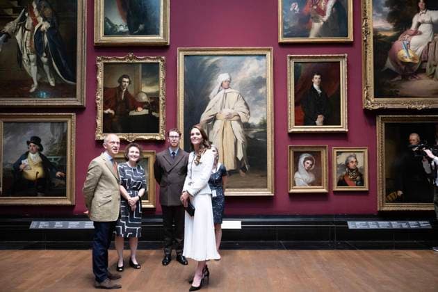 Princess of Wales reopens the National Portrait Gallery Catherine, Princess of Wales, Patron of the National Portrait Gallery, reopens the Gallery following an extensive three-year refurbishment programme in London, UK, on 20 June 2023., Credit:Paul Grover Avalon UK, London  Copyright: xPaulxGroverx xAvalonx 0784393925