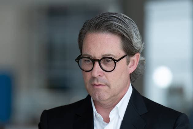 RECORD DATE NOT STATED Andreas Scheuer, MdB, CSU Andreas Scheuer, MdB, CSU, ehemaliger Minister, 20.6.2023 im Interview Berlin Berlin GER *** Andreas Scheuer, MdB, CSU Andreas Scheuer, MdB, CSU, former minister, 20 6 2023 in interview Berlin Berlin GER