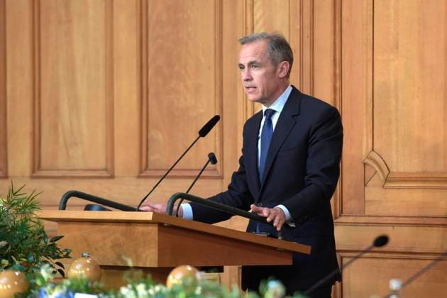 STOCKHOLM 20180525 Mark Carney, Governor of the Bank of England, during the official celebration of the Riksbanks 350th anniversary by the Riksbank and the Swedish Parliament Stockholm Sweden x10010x  Copyright: xJanerikxHenriksson TTx RIKSBANKEN 350 AR