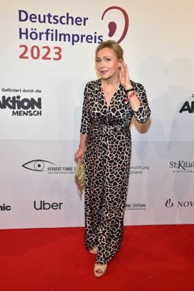 21. Deutscher HörfilmPreis 2023 Dana Golombeck Ankunft, zum 21. Deutscher HörfilmPreis 2023 in Berlin am 18.06.2023