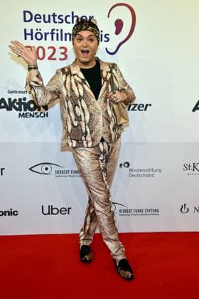 21. Deutscher HörfilmPreis 2023 Julian F.M. Stoeckel Ankunft, zum 21. Deutscher HörfilmPreis 2023 in Berlin am 18.06.2023