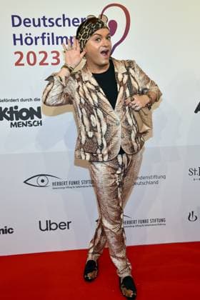 21. Deutscher HörfilmPreis 2023 Julian F.M. Stoeckel Ankunft, zum 21. Deutscher HörfilmPreis 2023 in Berlin am 18.06.2023
