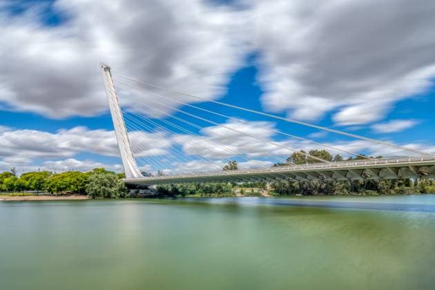 Alamillo Bridge, Seville, Spain. Sevilla Macarena Provincia de Sevilla Espana Copyright: xFelipexRodriguezx xVWPicsx FROD-220604_140903_02-Editar