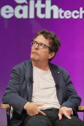 Bilder des Jahres 2023, Entertainment June 06 Entertainment Themen der Woche KW25 Entertainment Bilder des Tages Michael J. Fox bei Bits & Pretzels *** Michael J Fox at Bits Pretzels Copyright: xEventpressxBecherx