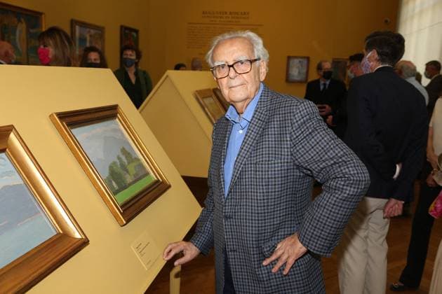 Augustin Rouart - The Heritage Of Painting Exhibition Preview - Paris Bernard Pivot attend the Augustin Rouart - La Peinture en HÃ ritage The Heritage of Painting Exhibition preview at Petit Palais on May 30, 2021 in Paris, France. Photo by Jerome Domine ABACAPRESS.COM Paris France  Copyright: xDominexJerome ABACAx 767374_023 DominexJerome ABACAx 767374_023