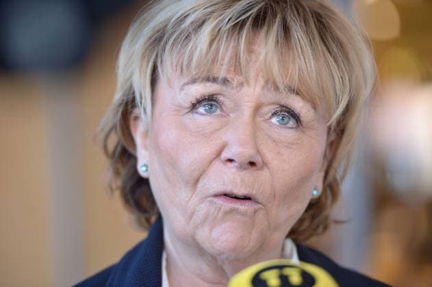 STOCKHOLM 20180924 Beatrice Ask (M) intervjuas i Riksdagen i Stockholm. Oenigheten är total inför talmansvalet i riksdagen. En langdragen procedur är att vänta som i värsta fall inte är färdig förrän sent pa kvällen. STOCKHOLM SVERIGE x11610x *** STOCKHOLM 20180924 Beatrice Ask M is interviewed in the Riksdag in Stockholm There is total disagreement about the election of the Speaker of the Riksdag A lengthy procedure is to be expected which in the worst case will not be completed until late in the evening STOCKHOLM SWEDEN x11610x  Copyright: xStinaxStjernkvist TTx RIKSDAGENS UPPROP