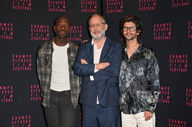 Bilder des Jahres 2023, Entertainment June 06 Entertainment Themen der Woche KW25 Entertainment Bilder des Tages 12th Champs Elysees Film Festival - Paris Erwan Kepoa Fale, Ira Sachs and Ben Whishaw arriving to the Opening ceremony of the 12th edition of Champs Elysees Film Festival at UGC Normandie cinema, in Paris, France, on June 20, 2023. Photo by Mireille Ampilhac ABACAPRESS.COM Paris France  Copyright: xAmpilhacxMireille ABACAx 857693_082 AmpilhacxMireille ABACAx 857693_082