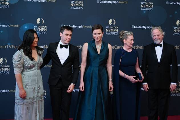 62eme Festival de television de Monte Carlo 2023 - Ceremonie de cloture - Marie Ducruet, Louis Ducruet, Princesse Charlene de Monaco, Melissa Gilbert , Timothy Busfield 293707 2023-06-20  Copyright: xLionelxGuericolas MPPx STAR_293707_305
