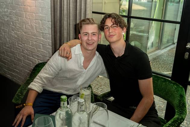 Bekanntgabe der Nominierten - Deutscher Schauspielpreis 2023 Levy Rico Arcos und Vincent Wiemer Deutscher Schauspielpreis 2023 - Bekanntgabe der Nominierten am 20.06.2023 im Grace Restaurant des Hotel Zoo in Berlin. Copyright: xEventpressxKochanx