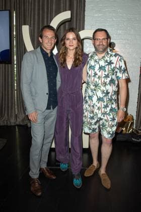 Bekanntgabe der Nominierten - Deutscher Schauspielpreis 2023 Hans-Werner Meyer, Josephin Busch und Christian Senger Deutscher Schauspielpreis 2023 - Bekanntgabe der Nominierten am 20.06.2023 im Grace Restaurant des Hotel Zoo in Berlin. Copyright: xEventpressxKochanx