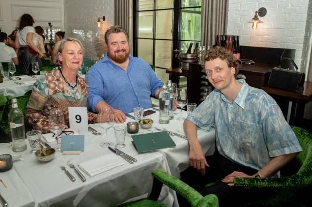 Bekanntgabe der Nominierten - Deutscher Schauspielpreis 2023 Harriet Kracht, Tristan Seith und Julius Feldmeier Deutscher Schauspielpreis 2023 - Bekanntgabe der Nominierten am 20.06.2023 im Grace Restaurant des Hotel Zoo in Berlin. Copyright: xEventpressxKochanx