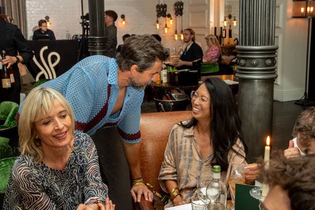 Bekanntgabe der Nominierten - Deutscher Schauspielpreis 2023 Tom Beck und Minh-Khai Phan-Thi Deutscher Schauspielpreis 2023 - Bekanntgabe der Nominierten am 20.06.2023 im Grace Restaurant des Hotel Zoo in Berlin. Copyright: xEventpressxKochanx