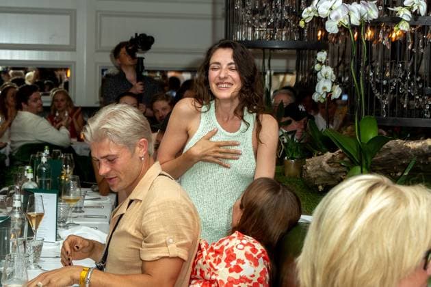 Bekanntgabe der Nominierten - Deutscher Schauspielpreis 2023 Amy Benkenstein und Eugen Bauder Deutscher Schauspielpreis 2023 - Bekanntgabe der Nominierten am 20.06.2023 im Grace Restaurant des Hotel Zoo in Berlin. Copyright: xEventpressxKochanx