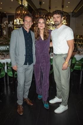 Bekanntgabe der Nominierten - Deutscher Schauspielpreis 2023 Hans-Werner Meyer, Josephin Busch und Aleksandar Radenkovic Deutscher Schauspielpreis 2023 - Bekanntgabe der Nominierten am 20.06.2023 im Grace Restaurant des Hotel Zoo in Berlin. Copyright: xEventpressxKochanx