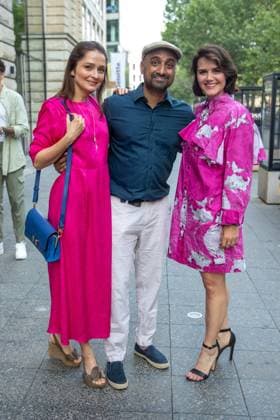 Bekanntgabe der Nominierten - Deutscher Schauspielpreis 2023 Sarah Alles, Murali Perumal und Yara Hoffmann Deutscher Schauspielpreis 2023 - Bekanntgabe der Nominierten am 20.06.2023 im Grace Restaurant des Hotel Zoo in Berlin. Copyright: xEventpressxKochanx
