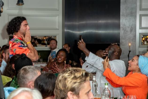 Bekanntgabe der Nominierten - Deutscher Schauspielpreis 2023 Soufiane El Mesaudi Deutscher Schauspielpreis 2023 - Bekanntgabe der Nominierten am 20.06.2023 im Grace Restaurant des Hotel Zoo in Berlin. Copyright: xEventpressxKochanx