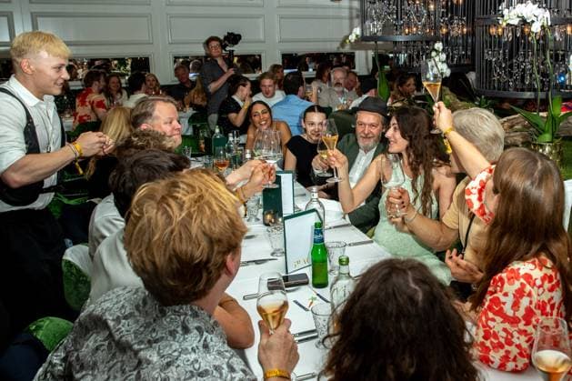 Bekanntgabe der Nominierten - Deutscher Schauspielpreis 2023 Übersicht GV Deutscher Schauspielpreis 2023 - Bekanntgabe der Nominierten am 20.06.2023 im Grace Restaurant des Hotel Zoo in Berlin. Copyright: xEventpressxKochanx
