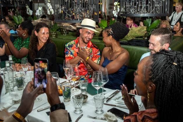Bekanntgabe der Nominierten - Deutscher Schauspielpreis 2023 Victoire Laly, Soufiane El Mesaudi Deutscher Schauspielpreis 2023 - Bekanntgabe der Nominierten am 20.06.2023 im Grace Restaurant des Hotel Zoo in Berlin. Copyright: xEventpressxKochanx