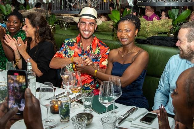 Bekanntgabe der Nominierten - Deutscher Schauspielpreis 2023 Victoire Laly, Soufiane El Mesaudi Deutscher Schauspielpreis 2023 - Bekanntgabe der Nominierten am 20.06.2023 im Grace Restaurant des Hotel Zoo in Berlin. Copyright: xEventpressxKochanx