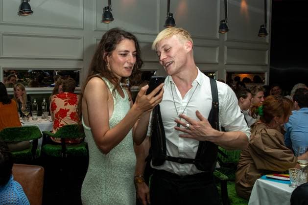 Bekanntgabe der Nominierten - Deutscher Schauspielpreis 2023 Amy Benkenstein und Julius Nitschkoff Deutscher Schauspielpreis 2023 - Bekanntgabe der Nominierten am 20.06.2023 im Grace Restaurant des Hotel Zoo in Berlin. Copyright: xEventpressxKochanx