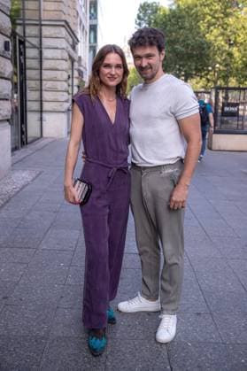 Bekanntgabe der Nominierten - Deutscher Schauspielpreis 2023 Josephin Busch und Aleksandar Radenkovic Deutscher Schauspielpreis 2023 - Bekanntgabe der Nominierten am 20.06.2023 im Grace Restaurant des Hotel Zoo in Berlin. Copyright: xEventpressxKochanx