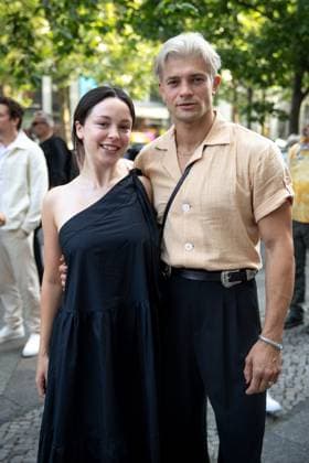Bekanntgabe der Nominierten - Deutscher Schauspielpreis 2023 Tijan Marei und Eugen Bauder Deutscher Schauspielpreis 2023 - Bekanntgabe der Nominierten am 20.06.2023 im Grace Restaurant des Hotel Zoo in Berlin. Copyright: xEventpressxKochanx