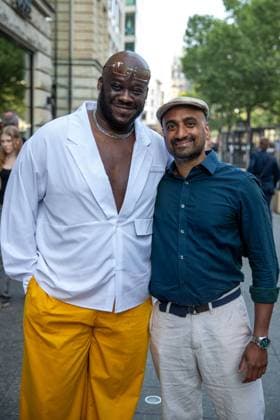 Bekanntgabe der Nominierten - Deutscher Schauspielpreis 2023 Prince Kuhlmann und Murali Perumal Deutscher Schauspielpreis 2023 - Bekanntgabe der Nominierten am 20.06.2023 im Grace Restaurant des Hotel Zoo in Berlin. Copyright: xEventpressxKochanx
