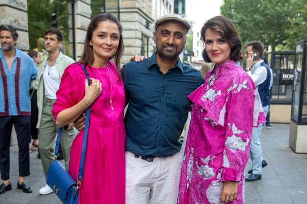 Bekanntgabe der Nominierten - Deutscher Schauspielpreis 2023 Sarah Alles, Murali Perumal und Yara Hoffmann Deutscher Schauspielpreis 2023 - Bekanntgabe der Nominierten am 20.06.2023 im Grace Restaurant des Hotel Zoo in Berlin. Copyright: xEventpressxKochanx
