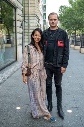 Bekanntgabe der Nominierten - Deutscher Schauspielpreis 2023 Minh-Khai Phan-Thi und Wilson Gonzalez Ochsenknecht Deutscher Schauspielpreis 2023 - Bekanntgabe der Nominierten am 20.06.2023 im Grace Restaurant des Hotel Zoo in Berlin. Copyright: xEventpressxKochanx