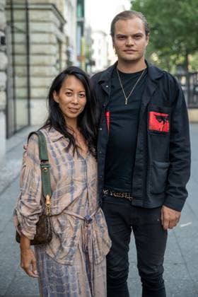 Bekanntgabe der Nominierten - Deutscher Schauspielpreis 2023 Minh-Khai Phan-Thi und Wilson Gonzalez Ochsenknecht Deutscher Schauspielpreis 2023 - Bekanntgabe der Nominierten am 20.06.2023 im Grace Restaurant des Hotel Zoo in Berlin. Copyright: xEventpressxKochanx