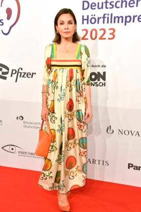 Nadine Warmuth bei der Verleihung des 21. Deutschen Hörfilmpreises 2023 in der Hauptstadtrepräsentanz der Deutschen Telekom. Berlin, 20.06.2023