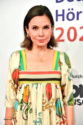 Nadine Warmuth bei der Verleihung des 21. Deutschen Hörfilmpreises 2023 in der Hauptstadtrepräsentanz der Deutschen Telekom. Berlin, 20.06.2023