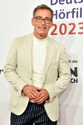 Jan Sosniok bei der Verleihung des 21. Deutschen Hörfilmpreises 2023 in der Hauptstadtrepräsentanz der Deutschen Telekom. Berlin, 20.06.2023
