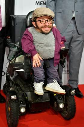 Raul Krauthausen bei der Verleihung des 21. Deutschen Hörfilmpreises 2023 in der Hauptstadtrepräsentanz der Deutschen Telekom. Berlin, 20.06.2023