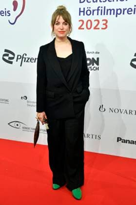 Merle Collet bei der Verleihung des 21. Deutschen Hörfilmpreises 2023 in der Hauptstadtrepräsentanz der Deutschen Telekom. Berlin, 20.06.2023